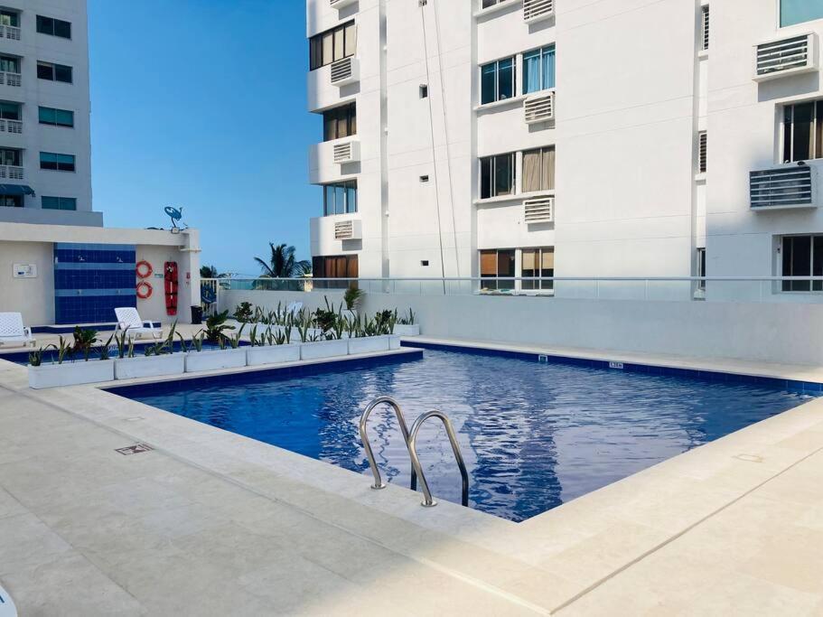 1804 Bocagrande Hermosa Vista A 1 Cuadra De La Playa Appartement Cartagène